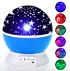 Electric 360 Degree Rotary RGB Cosmos Moon Starry Sky Projector Night lamp