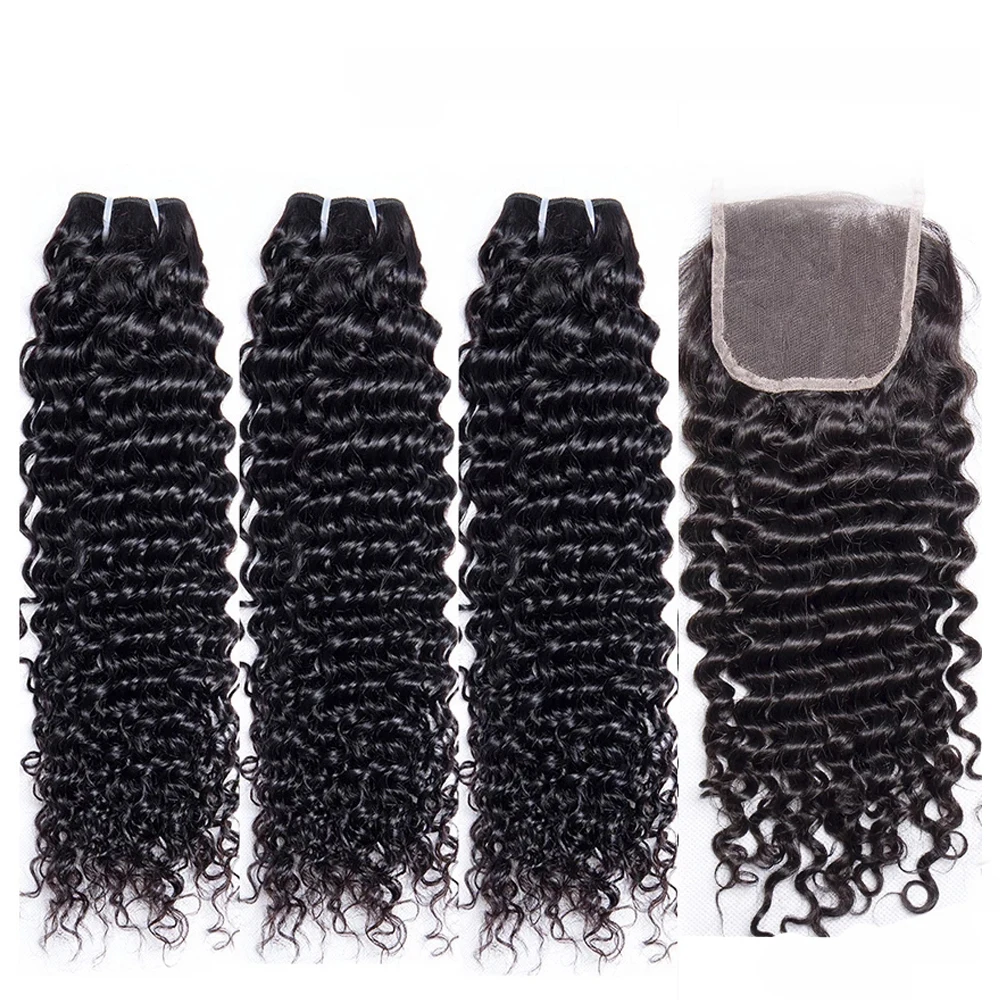 Curly Wave 3 4 Bundles With Closure Remy Hair Bundles With Closure Brazilian Deep Wave Bundles With 4x4 Lace Closure Virgin Hair
Curly Wave 3 4 Bundles With Closure Remy Hair Bundles With Closure Brazilian Deep Wave Bundles With 4x4 Lace Closure Virgin Hair