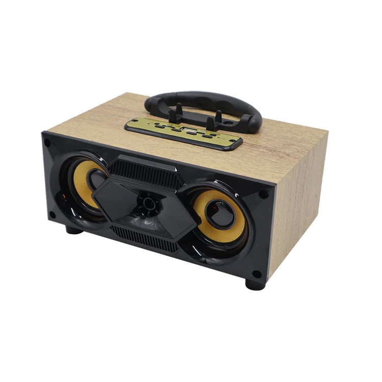 Portable Outdoor Solar Speakers Waterproof Wireless Bluetooth Speaker with 5000mAh Power Bank and AUX and wireless mic - ANKUX.COM