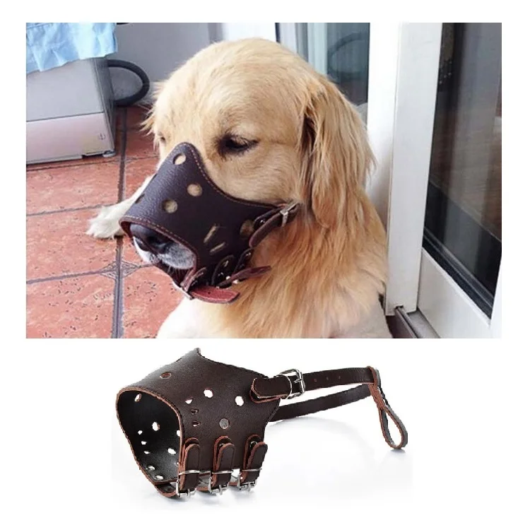 PLF-45 Bite-proof Pu Anti-eating Pet Muzzle For Large Medium And Small Dogs, 1 color
PLF-45 Bite-proof Pu Anti-eating Pet Muzzle For Large Medium And Small Dogs, 1 color