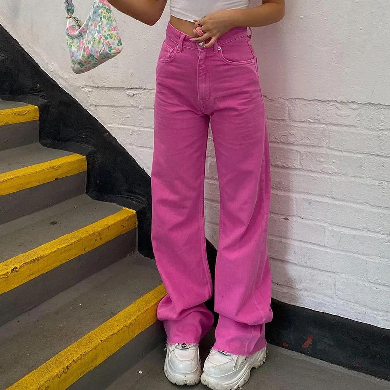 ZC00410 2021 Summer Women's Street Fashion Hip-Hop Straight Trousers Girl Sexy Mid-Waist Retro Color Loose Jeans, Picture color
ZC00410 2021 Summer Women's Street Fashion Hip-Hop Straight Trousers Girl Sexy Mid-Waist Retro Color Loose Jeans, Picture color