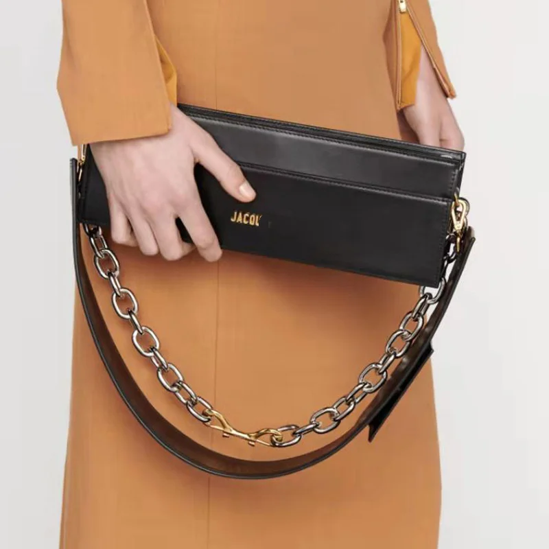 New Fashion Bag Leather Zipper Solid Color Shoulder Chain Bag Women's Rectangular Multifunctional Handbag, Blue, black, pink, gray
New Fashion Bag Leather Zipper Solid Color Shoulder Chain Bag Women's Rectangular Multifunctional Handbag, Blue, black, pink, gray