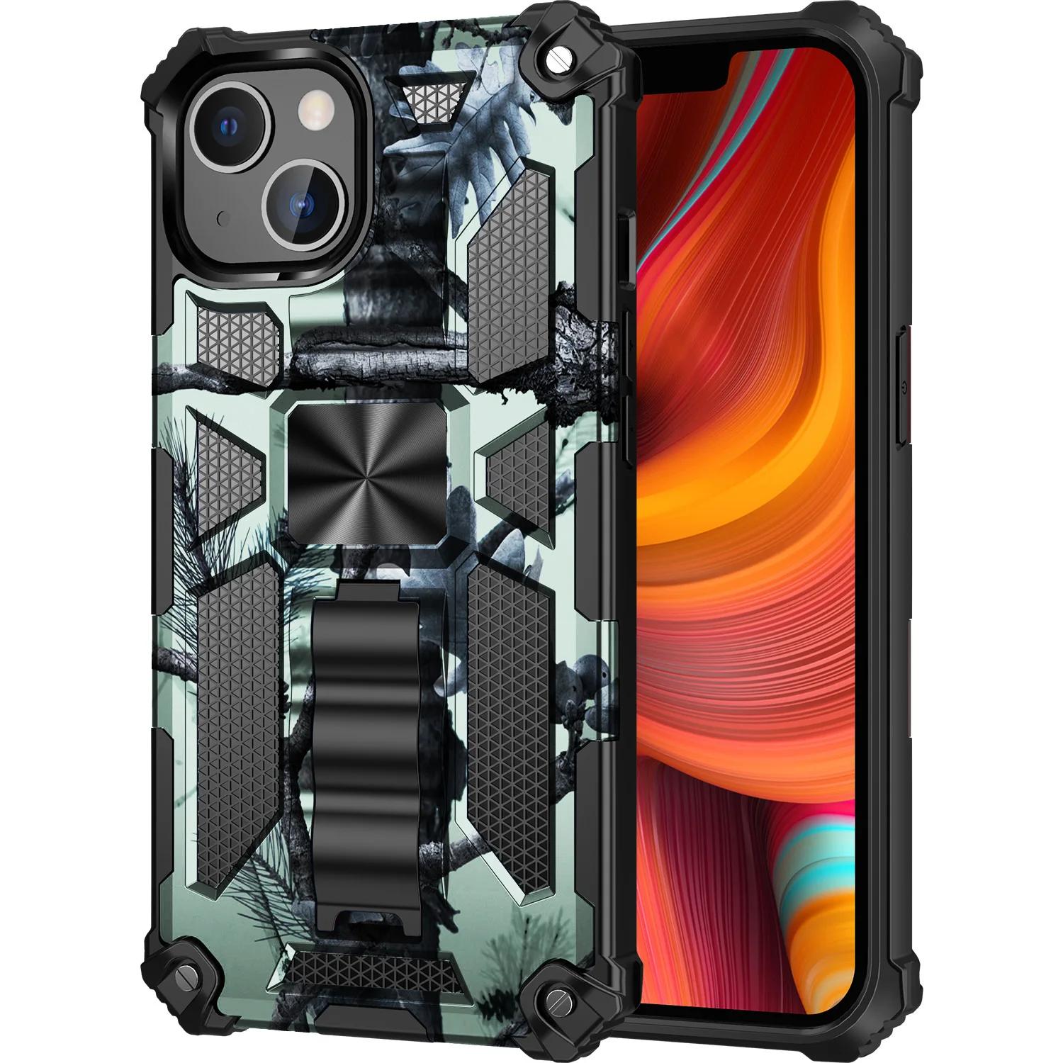 Hot Sales Shockproof TPU Bumper Kickstand Back Cover for iphone 12 pro max Mobile Phone Protective Case For iPhone 13
Hot Sales Shockproof TPU Bumper Kickstand Back Cover for iphone 12 pro max Mobile Phone Protective Case For iPhone 13