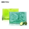 BEYOU Private Label Natural Organic Bath Soap Handmade Facial Soap Bar 60g 2000mg Hemp Oil Green Eczema Soap For Face