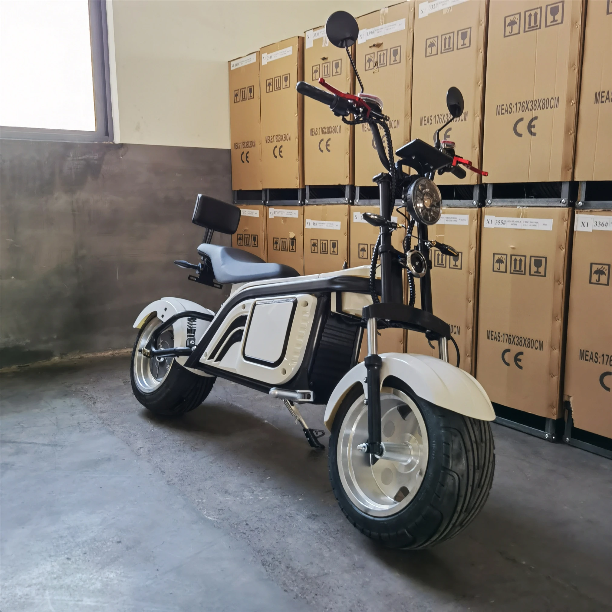 EEC/COC Ecomplete Production Line And Durable Performance For Citycoco Electric Scooter
EEC/COC Ecomplete Production Line And Durable Performance For Citycoco Electric Scooter