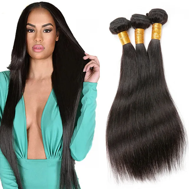 100% Brazilian Virgin Bone Straight Human Hair Extensions, Double Drawn Donor Hair Bone Straight Bundles With Closure 
100% Brazilian Virgin Bone Straight Human Hair Extensions, Double Drawn Donor Hair Bone Straight Bundles With Closure