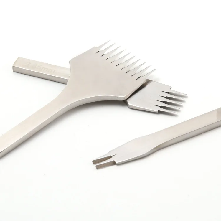 High Quality Leather Craft Tools Hole Punches Lacing Stitching Tool Hand-stitched High-grade white Steel Tool, As the picture
High Quality Leather Craft Tools Hole Punches Lacing Stitching Tool Hand-stitched High-grade white Steel Tool, As the picture
