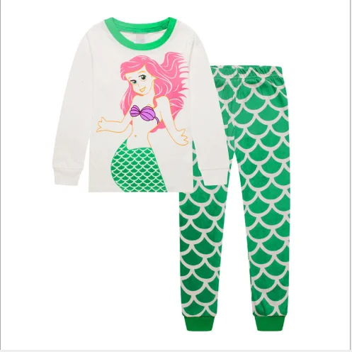 kids Pajamas Mermaid Kid Clothes Cotton Pyjama For Girls Sleepwear Nightwear for home night suit
kids Pajamas Mermaid Kid Clothes Cotton Pyjama For Girls Sleepwear Nightwear for home night suit