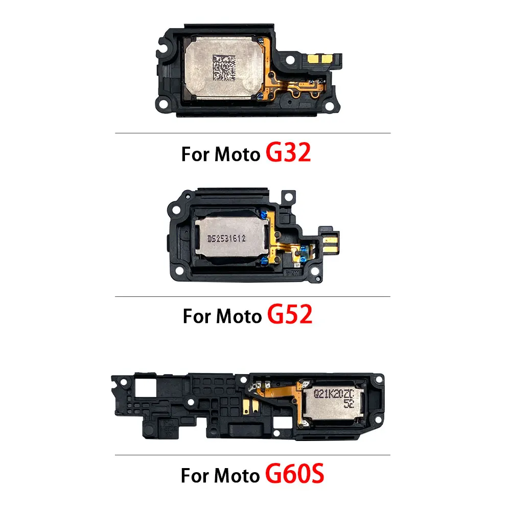 

Mobile Phone Buzzer Ringer Loudspeaker For Motorola G32 G50 5G G52 G60 G60S Loud Speaker Flex Cable Replacement Part