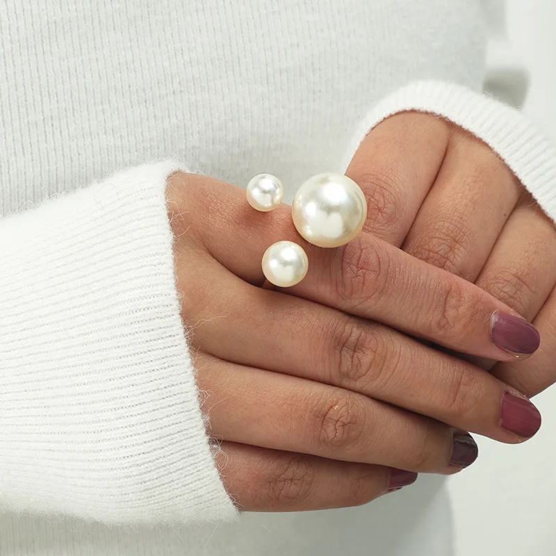 JUHU Fashion vintage pearl and diamond ring rhinestone Ring zircon Jewelry Wholesale tiny adjustable pearl rings gift for women, Colorful
JUHU Fashion vintage pearl and diamond ring rhinestone Ring zircon Jewelry Wholesale tiny adjustable pearl rings gift for women, Colorful