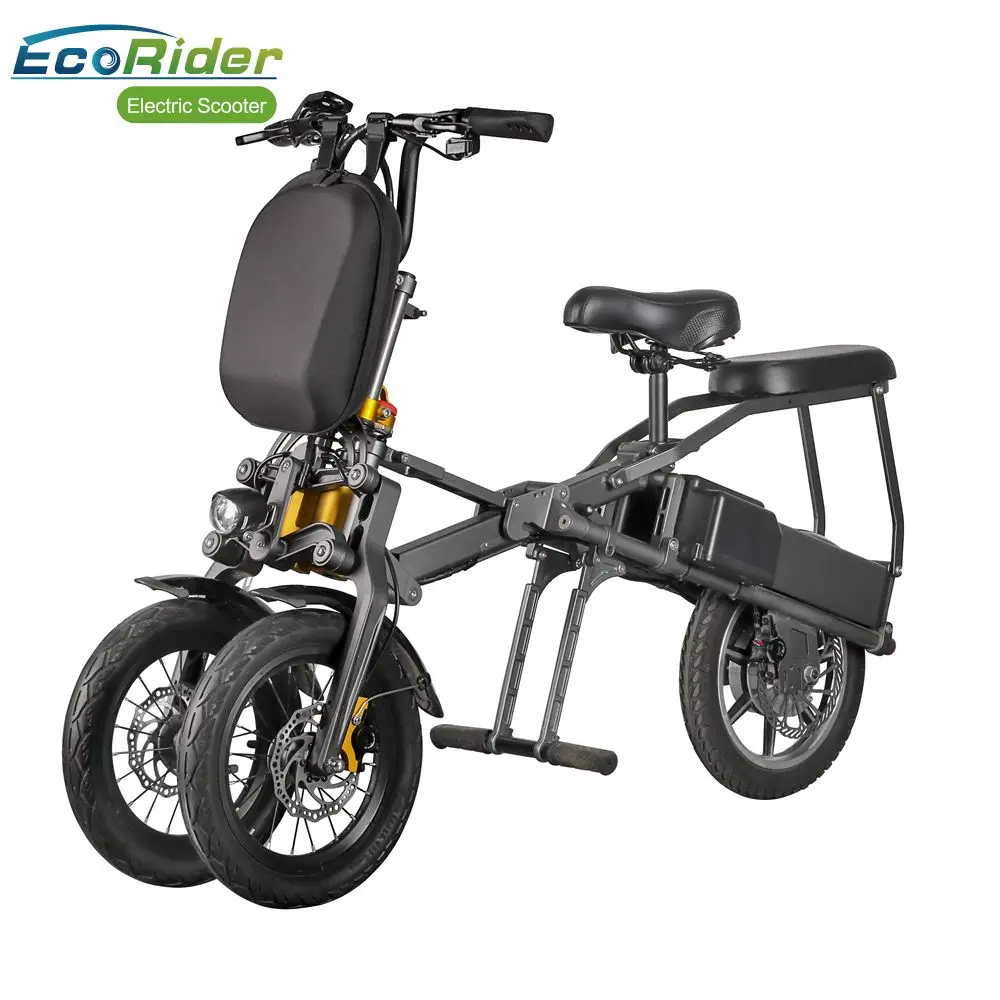 EcoRider double battery fast folding 3 wheel electric scooter,foldable electric mobolity scooter for adult
EcoRider double battery fast folding 3 wheel electric scooter,foldable electric mobolity scooter for adult