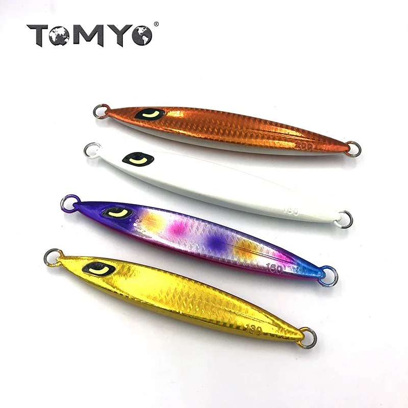 ToMyo High Quality Fish Lead Insert Luminous Squid Jigging Lure, 4 color options or customized
ToMyo High Quality Fish Lead Insert Luminous Squid Jigging Lure, 4 color options or customized