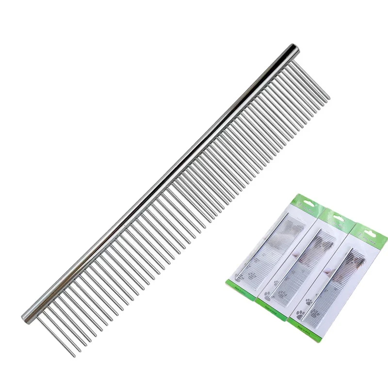 Amazon hot Fur Hair Stainless Steel Metal Grooming kit Shedding Tool Dog Cat Brush Pet Comb
Amazon hot Fur Hair Stainless Steel Metal Grooming kit Shedding Tool Dog Cat Brush Pet Comb