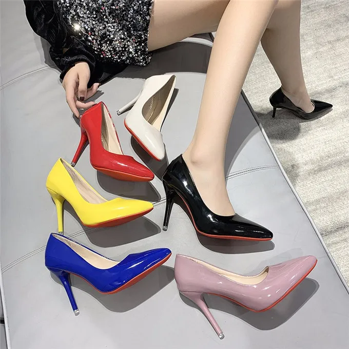 high heels colorful Women Concise office Lady shoes pumps Fashion wedding party shoe
high heels colorful Women Concise office Lady shoes pumps Fashion wedding party shoe