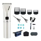 Kids Adults Barber Scissor Hair Cutter Machine Electric Barber Clippers Set