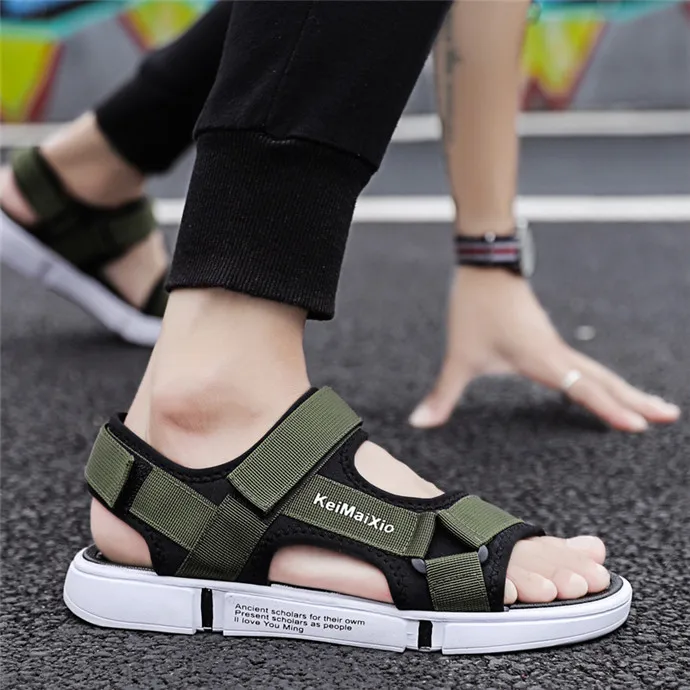 High Quality Summer Trendy Comfortable Breathable Man Leisure Beach Sandals, As the pictures show
High Quality Summer Trendy Comfortable Breathable Man Leisure Beach Sandals, As the pictures show