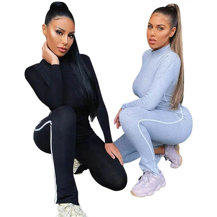 Fall Clothing Fitness Skinny One Piece Breathable Long Sleeve Romper Jumpsuit Women, Brown / gray / white / black / green / pink
Fall Clothing Fitness Skinny One Piece Breathable Long Sleeve Romper Jumpsuit Women, Brown / gray / white / black / green / pink
