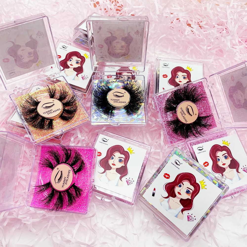 Private label wholesale 20mm 25mm 3d mink eyelashes vendor classic silk lashes logo custom eyelash packaging, Black color
Private label wholesale 20mm 25mm 3d mink eyelashes vendor classic silk lashes logo custom eyelash packaging, Black color
