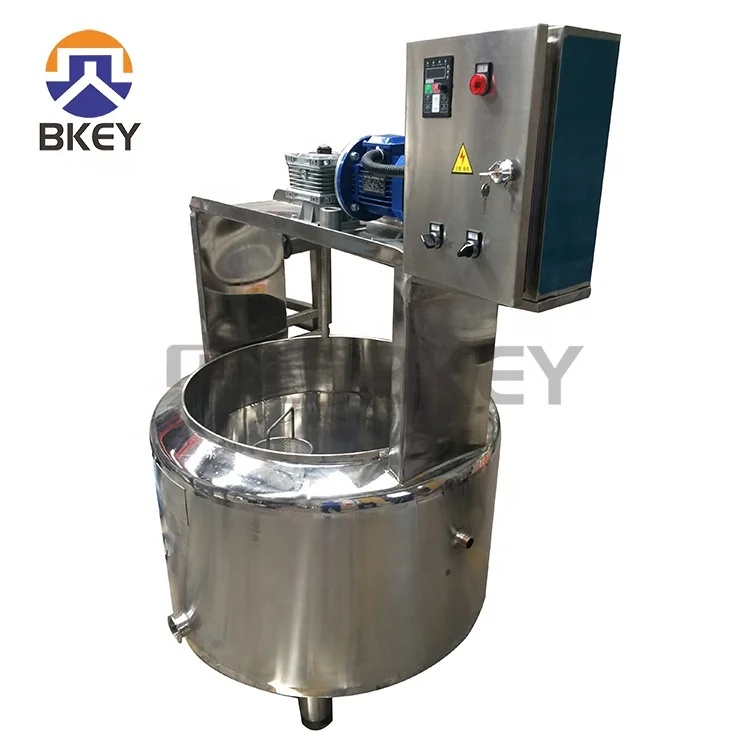 100 Liters Small Scale Cheese Vat Cheese Making Machine Buy Cheese Machine Cheese Making Machine Dairy Machinery Equipment Product On Alibaba Com