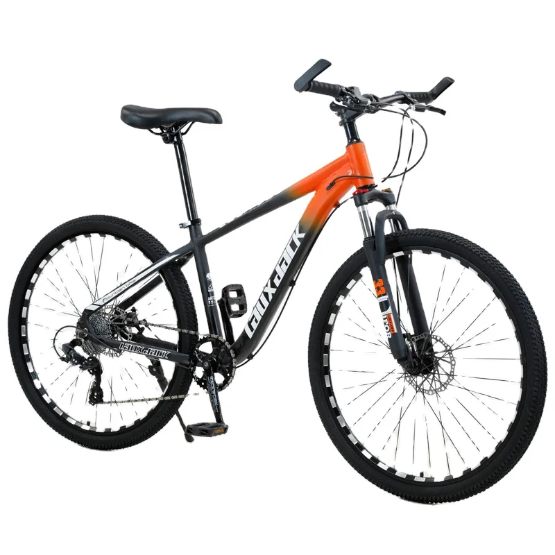 Factory wholesale bicycle with Lockable front fork shock absorber 26 27.5 MTB aluminum mountain bike
Factory wholesale bicycle with Lockable front fork shock absorber 26 27.5 MTB aluminum mountain bike