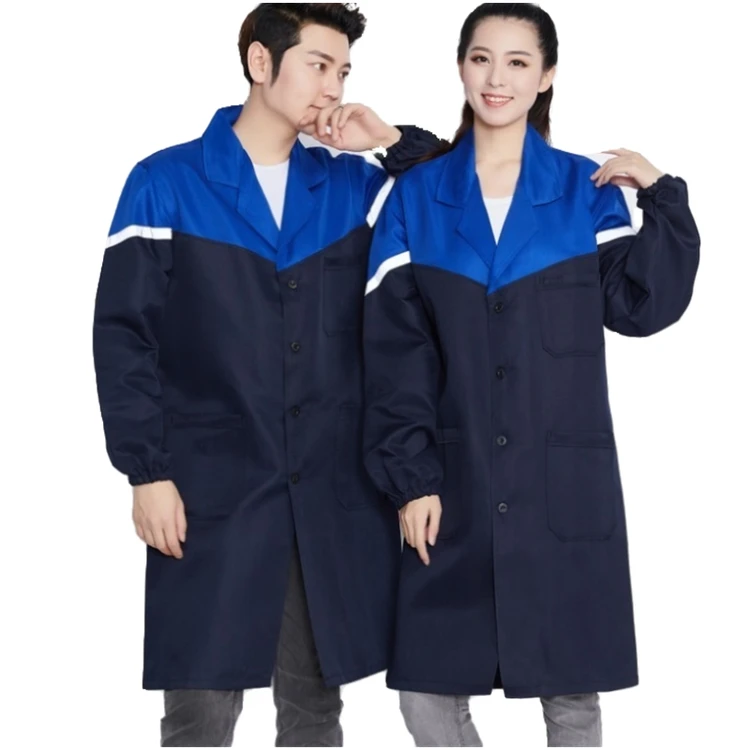 Anti-static work suits mechanical plus size work clothes workwear uniform dust long smock coat for men
Anti-static work suits mechanical plus size work clothes workwear uniform dust long smock coat for men