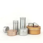 One-Stop Service Aluminium Tin Black Colored Aluminum Tin Containers
