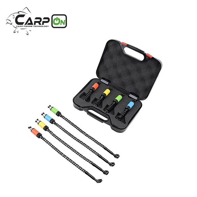 Best-selling Colorful Carp Fishing Swinger 4pcs in Box factory