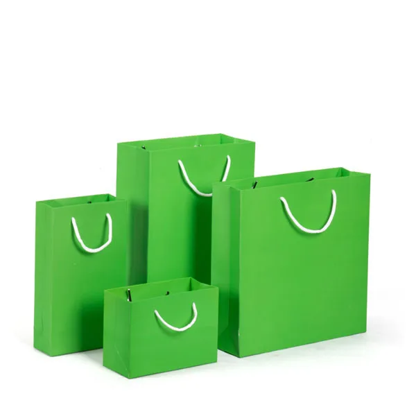 oem custom luxury gift craft shopping white kraft paper bag w
