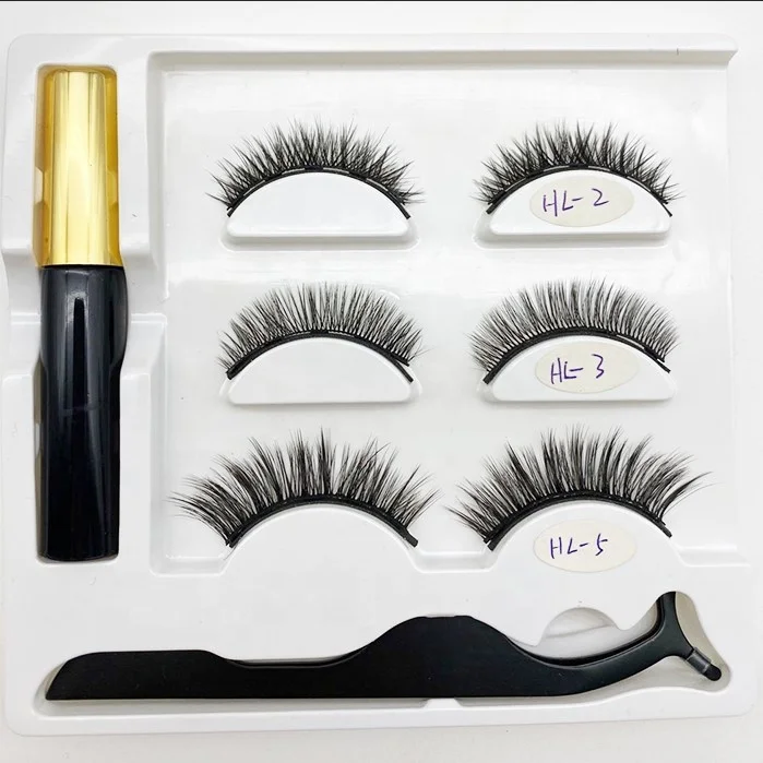 No Glue Needed Magnetic Eyelashes with Eyeliner,Natural Look Full Strip Magnetic Eyelash Kit, Black
No Glue Needed Magnetic Eyelashes with Eyeliner,Natural Look Full Strip Magnetic Eyelash Kit, Black