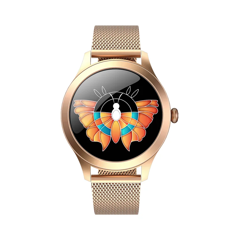 KW10 Pro Smart Watch Rose Gold Women Stainless Steel Smartwatch Menstrual Reminder Ladies Watch Health Tracker Wristwatches
KW10 Pro Smart Watch Rose Gold Women Stainless Steel Smartwatch Menstrual Reminder Ladies Watch Health Tracker Wristwatches
