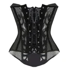 Corset Body Shaper Waist Trainer Corset Steel Boned Tight Lacing Custom Vintage Corset Bustier