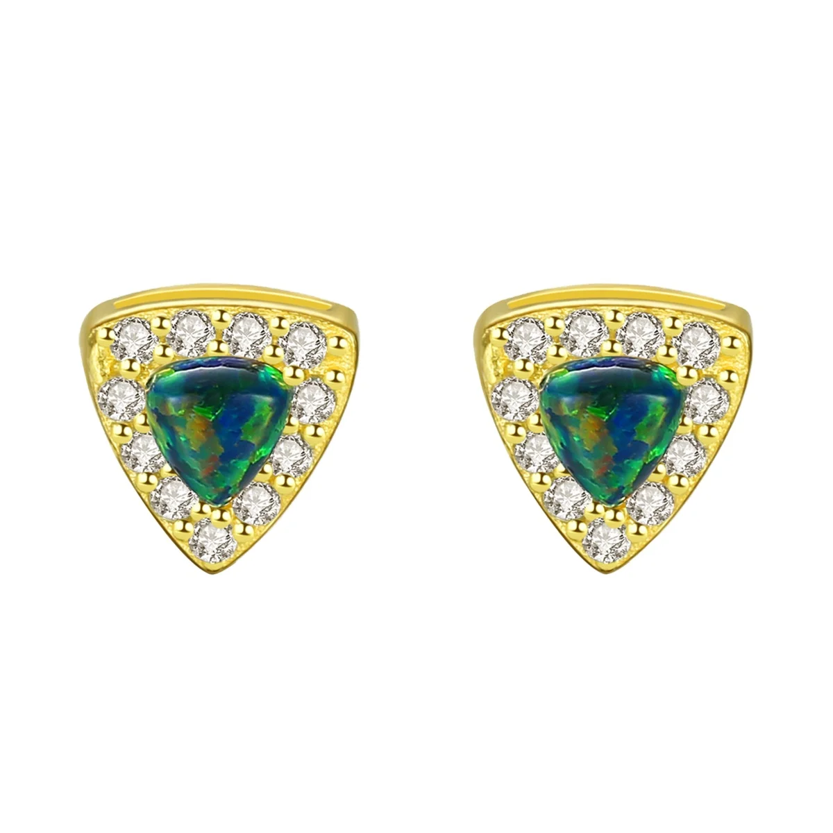 Luxury Earrings 2021 Gold Triangle Micropave Earrings 925 Sterling Korean 925 Opal Cubic Zirconia Earrings
Luxury Earrings 2021 Gold Triangle Micropave Earrings 925 Sterling Korean 925 Opal Cubic Zirconia Earrings