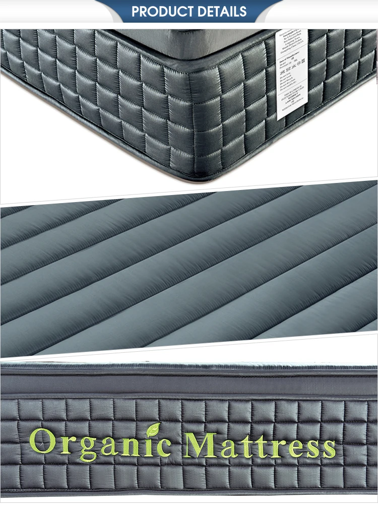 Custom wholesale twin memory foam sponge pocket spring hotel mattress - Jozy Mattress | Jozy.net
