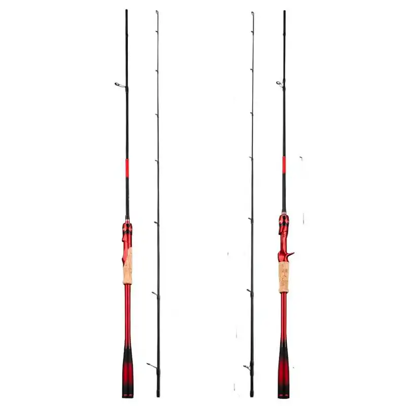 Weihai factory wholesale carbon lure rod M medium quick-adjusting straight handle gun handle long shot sea spinning casting rod, Red
Weihai factory wholesale carbon lure rod M medium quick-adjusting straight handle gun handle long shot sea spinning casting rod, Red