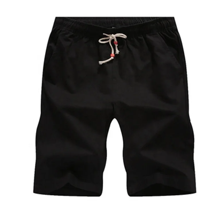 Men's Solid Color Five Point Shorts Mid Waist Shorts With Tether Closure, Picture shows
Men's Solid Color Five Point Shorts Mid Waist Shorts With Tether Closure, Picture shows