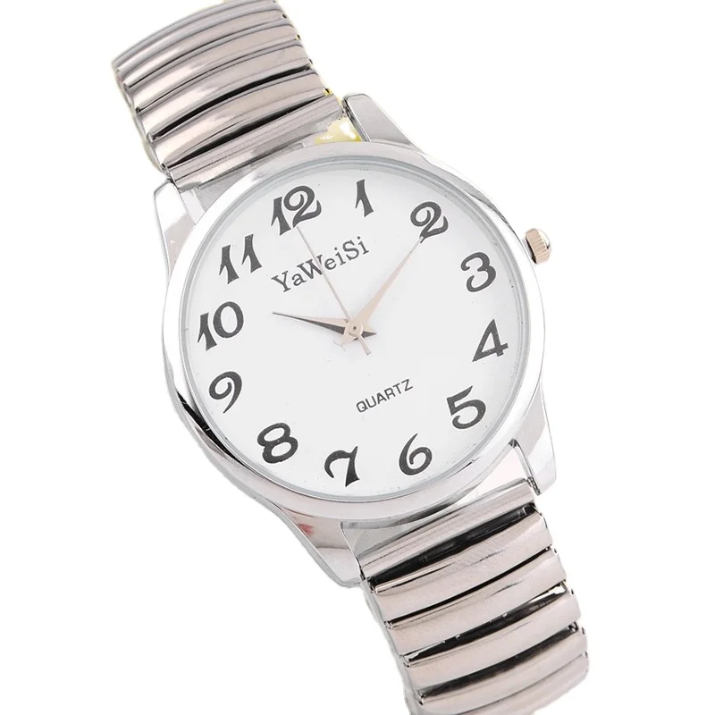 Classic Shrinkage Straps Elastic Quartz Watches for Men and Women Large Digital Watches for the Elderly reloj, 2 colors
Classic Shrinkage Straps Elastic Quartz Watches for Men and Women Large Digital Watches for the Elderly reloj, 2 colors