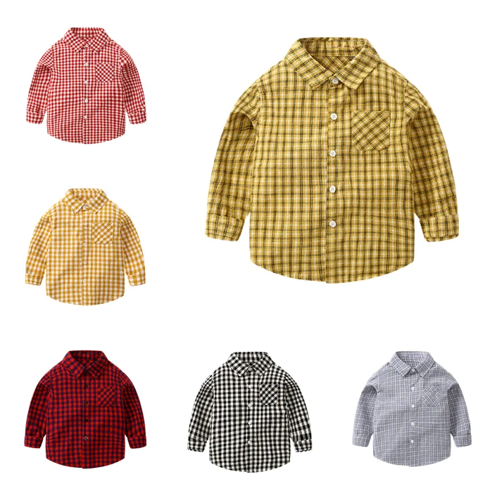 spring autumn long sleeve turn down collar pocket button plaid 2021 new children baby 2 year old baby boys shirts for wholesale, As pic shows, we can according to your request also
spring autumn long sleeve turn down collar pocket button plaid 2021 new children baby 2 year old baby boys shirts for wholesale, As pic shows, we can according to your request also
