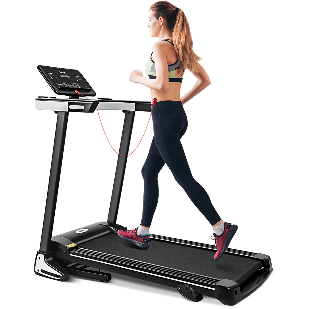 Onetwofit Treadmills New Design Family-Friendly Electric Foldable Save Space Fitness Home Trademill With Lcd Display, Black
Onetwofit Treadmills New Design Family-Friendly Electric Foldable Save Space Fitness Home Trademill With Lcd Display, Black