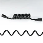Spring Hose HIDEEP Bathroom Shower Accessories PVC Black Spring Hose 1.5m Shower Hose