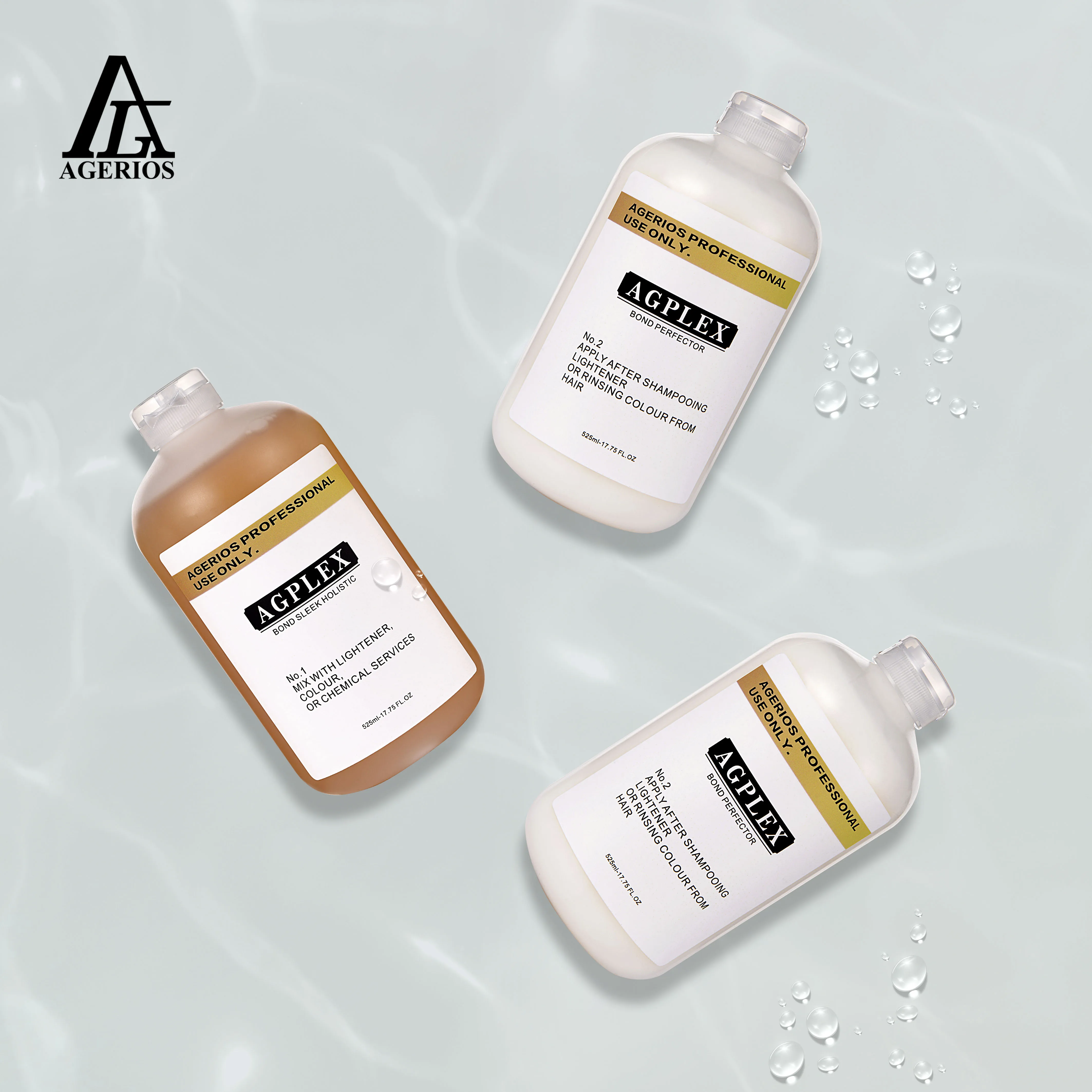 Wholesale Professional Salon Use AGPLEX NO.1 NO.2 Intensive Bond Building Treatment Kit, White
Wholesale Professional Salon Use AGPLEX NO.1 NO.2 Intensive Bond Building Treatment Kit, White