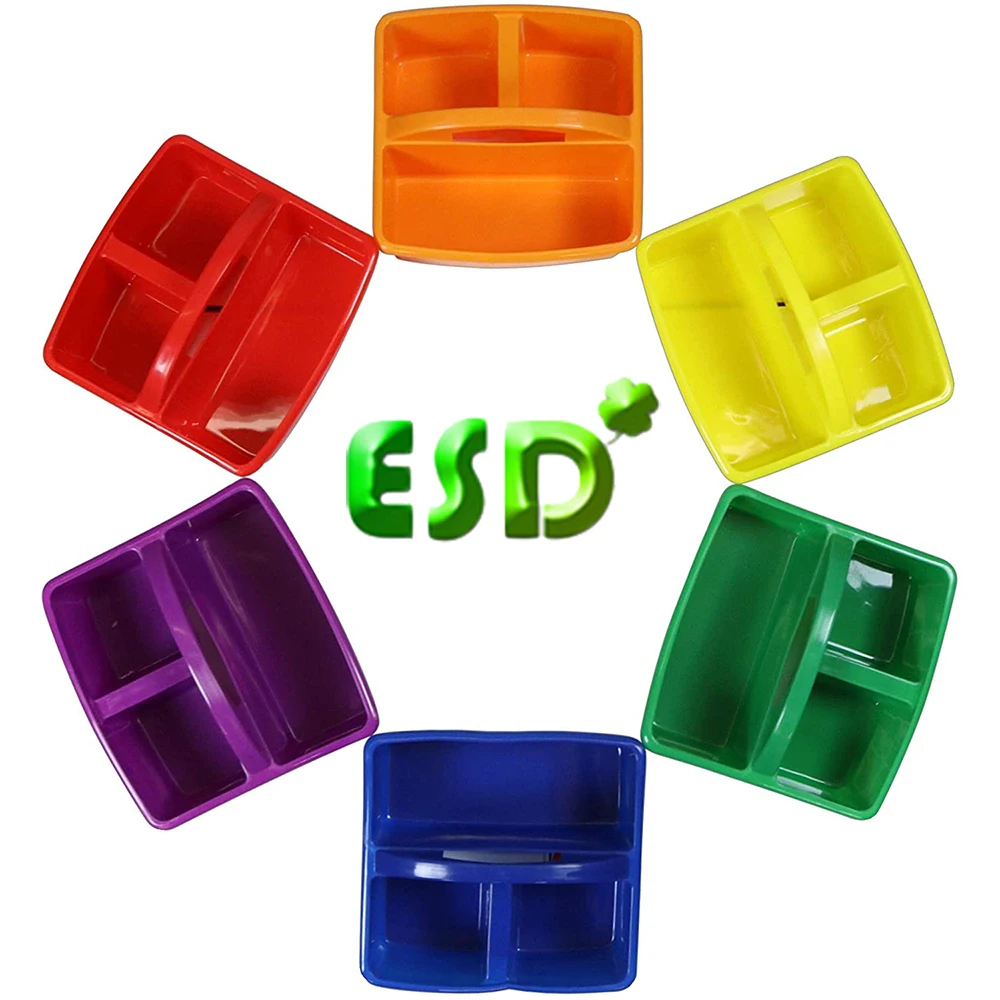 Esd Multi Purpose Plastic Table Caddy With Handle Buy Table Caddy