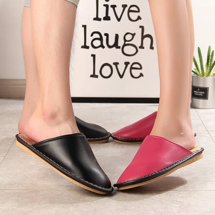 Cowhide couple indoor home shoes indoor warm Baotou cotton slippers and velvet slippers in winter
Cowhide couple indoor home shoes indoor warm Baotou cotton slippers and velvet slippers in winter