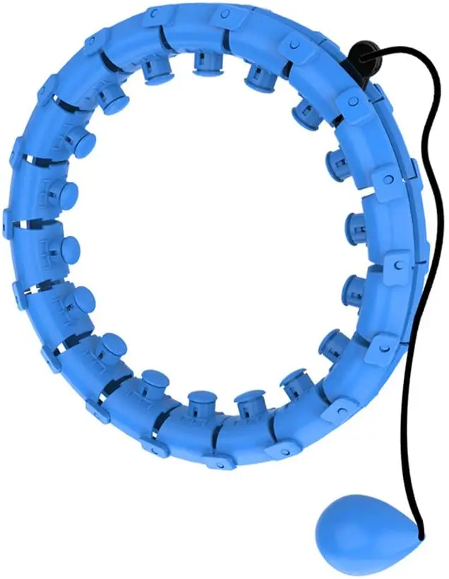 Hoola Hoops for Adults 24 Knots Detachable Adjustable Size Exercise, Non-Dropping 360 Massage Lose Weight, Blue
Hoola Hoops for Adults 24 Knots Detachable Adjustable Size Exercise, Non-Dropping 360 Massage Lose Weight, Blue