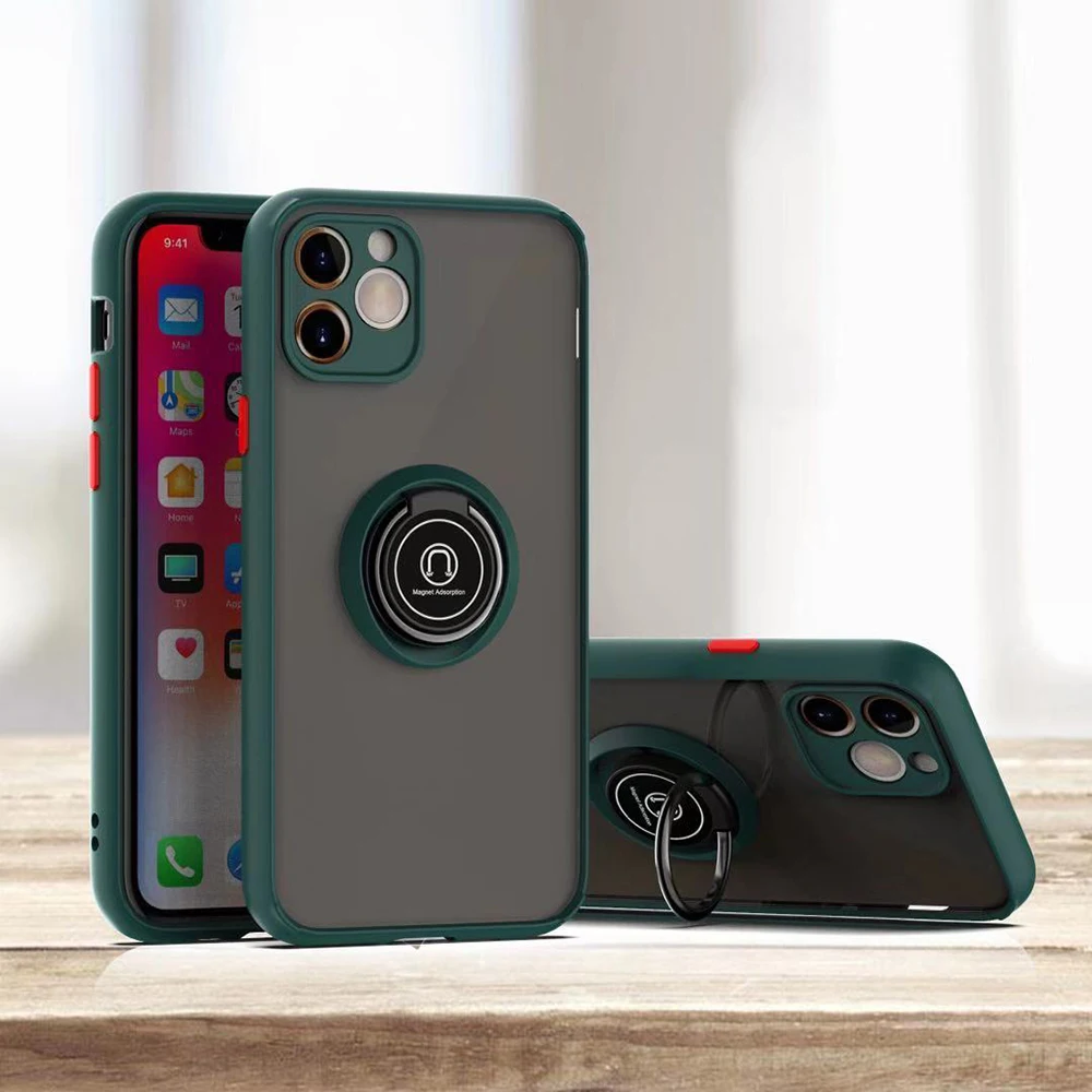 Luxury Camera Len Protection Case Coque For Apple iPhone 11 12 Pro Max X XR XS Max 6 7 8 Plus Ring Stand Holder Back Matte Cover
Luxury Camera Len Protection Case Coque For Apple iPhone 11 12 Pro Max X XR XS Max 6 7 8 Plus Ring Stand Holder Back Matte Cover