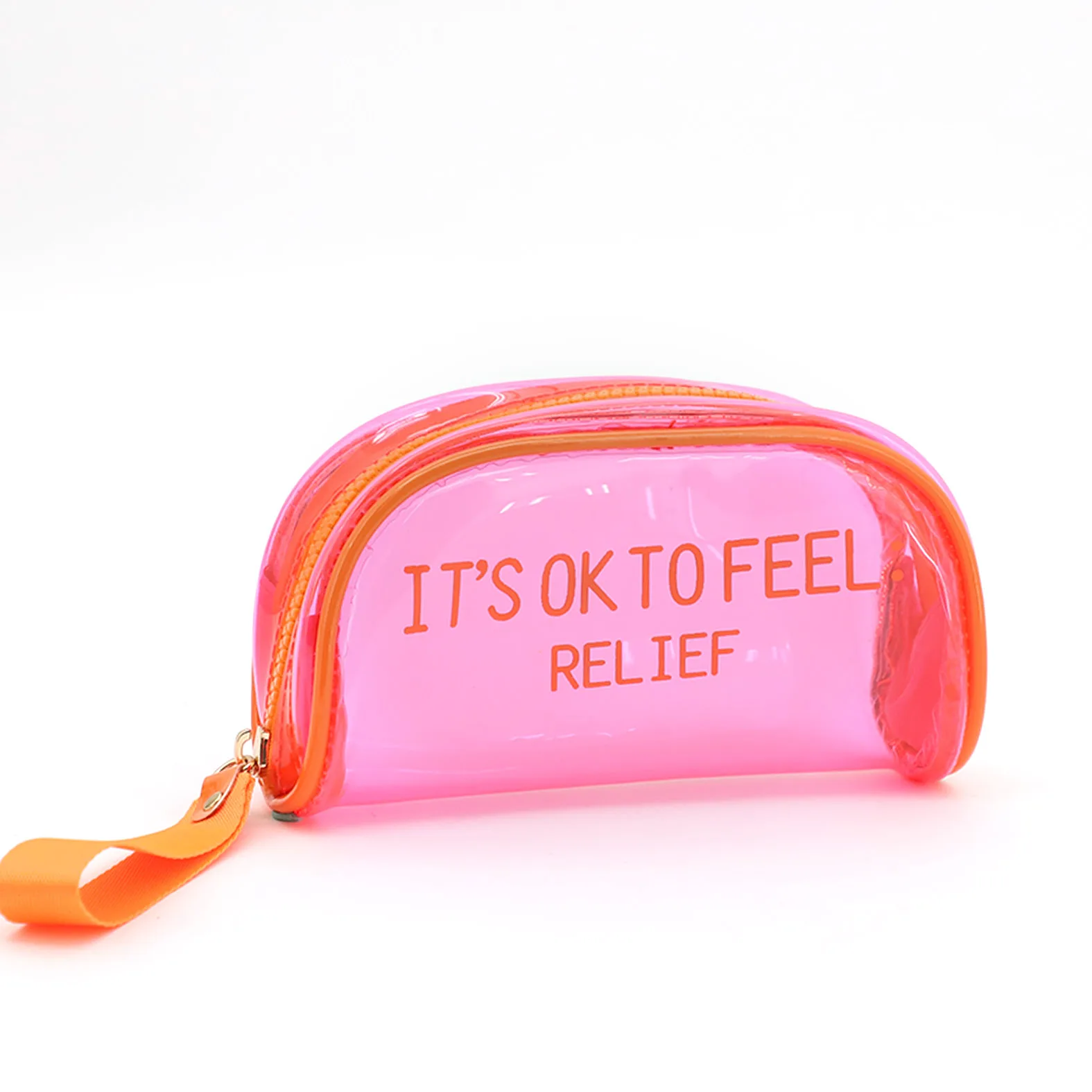 Compatible Pencil Brush Zipper Case Pen Pouch Transparent Makeup Bag, Customized color
Compatible Pencil Brush Zipper Case Pen Pouch Transparent Makeup Bag, Customized color