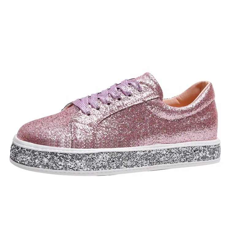 Low Price Women Flat Glitter Sequined Cloth Lace Up Shoes Round toe Thick Sole Pumps Flats Loafers, Pink black silver
Low Price Women Flat Glitter Sequined Cloth Lace Up Shoes Round toe Thick Sole Pumps Flats Loafers, Pink black silver