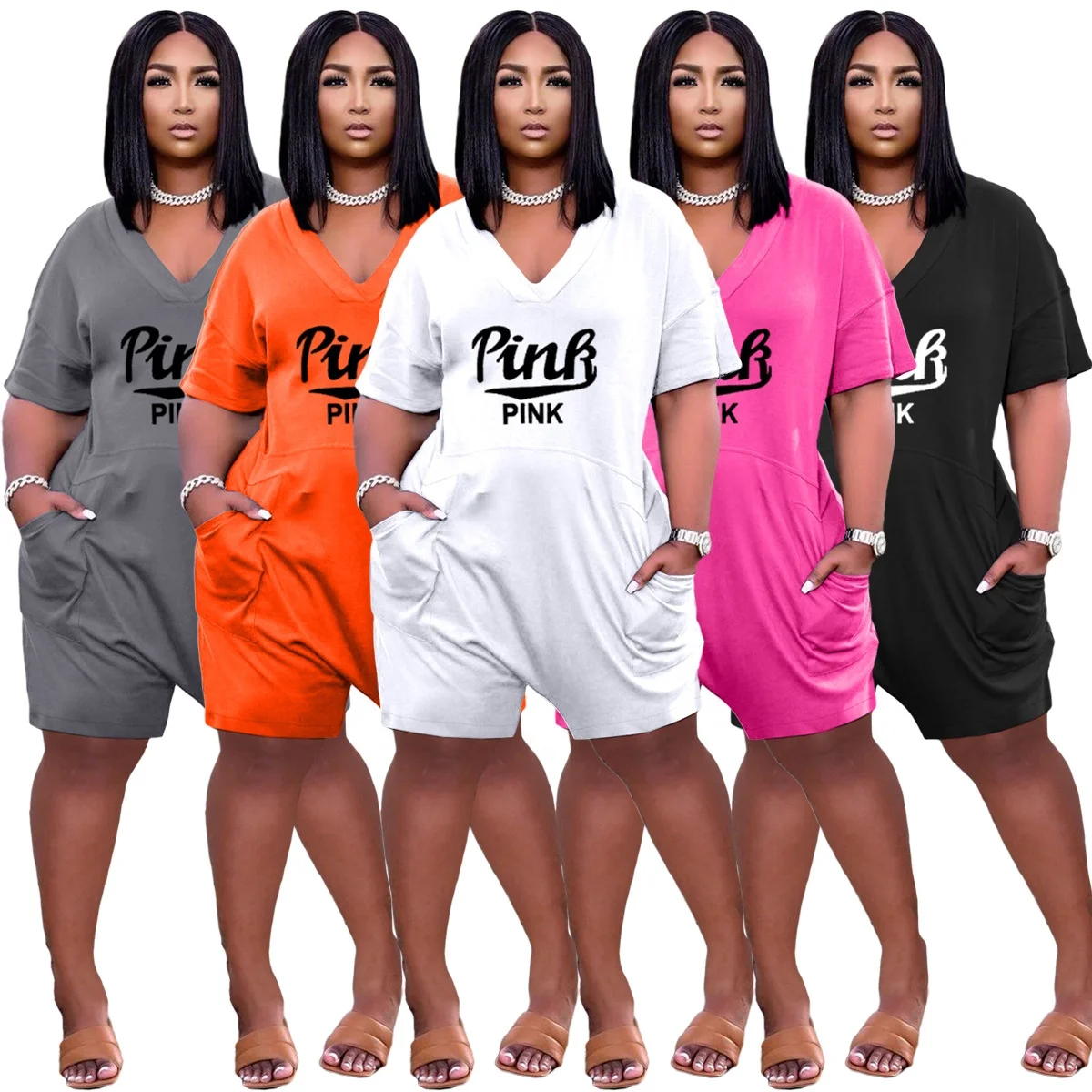 2021 Summer Fat Woman Costume Plus Size Women Clothing Loose And Comfortable Rompers Womens Jumpsuit
2021 Summer Fat Woman Costume Plus Size Women Clothing Loose And Comfortable Rompers Womens Jumpsuit