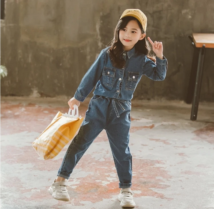 Girls Childrens 2pcs Clothes Sets Fashion Wear Kids One-shoulder Shirts Ripped Jeans Pants, Blue
Girls Childrens 2pcs Clothes Sets Fashion Wear Kids One-shoulder Shirts Ripped Jeans Pants, Blue