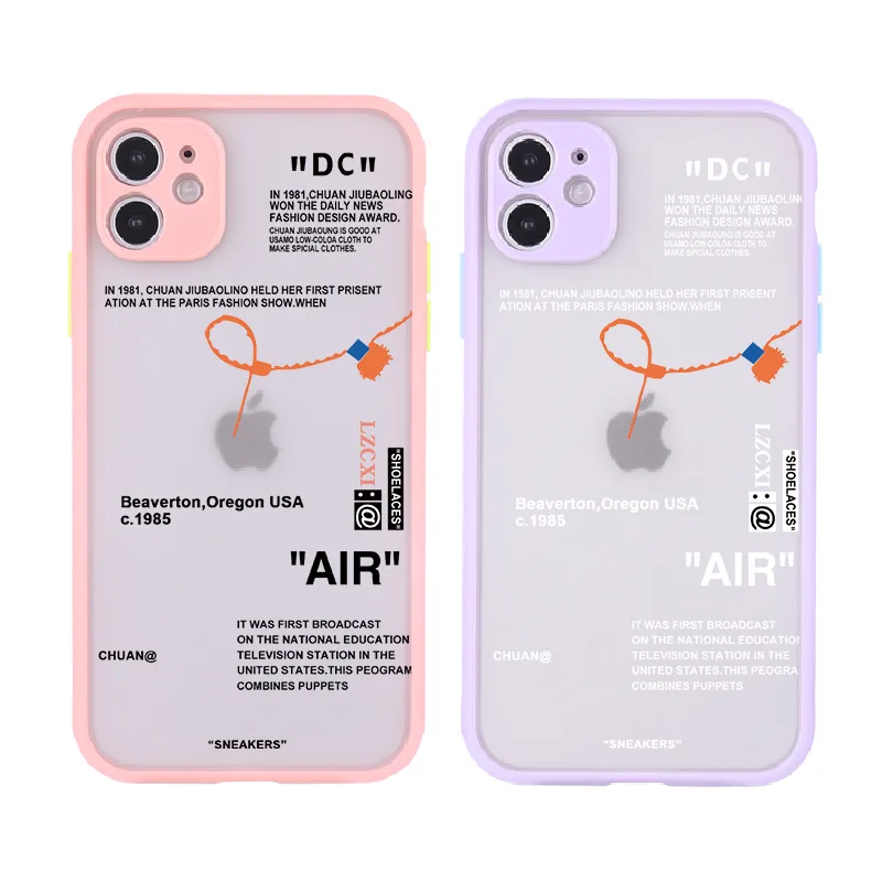 Personality trend phone case skin feel letter cover anti-knock capa for iphone 12 mini pro max 11 7 8 plus x xs max xr shell
Personality trend phone case skin feel letter cover anti-knock capa for iphone 12 mini pro max 11 7 8 plus x xs max xr shell