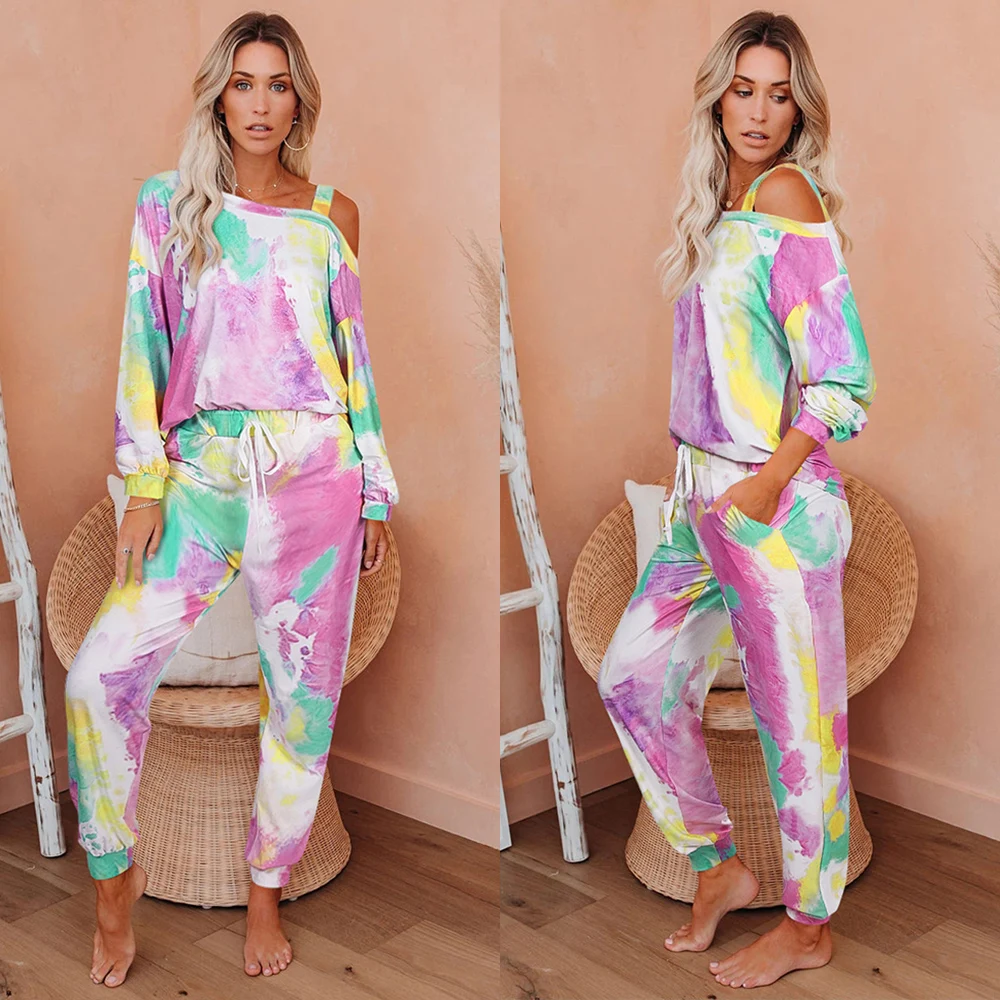 Amazon promotions Tie Dye Two Piece Set Women Clothing 2 Piece Set Long Sleeves and Long Pants Club Outfits Sweat Suits Women, Picture color
Amazon promotions Tie Dye Two Piece Set Women Clothing 2 Piece Set Long Sleeves and Long Pants Club Outfits Sweat Suits Women, Picture color